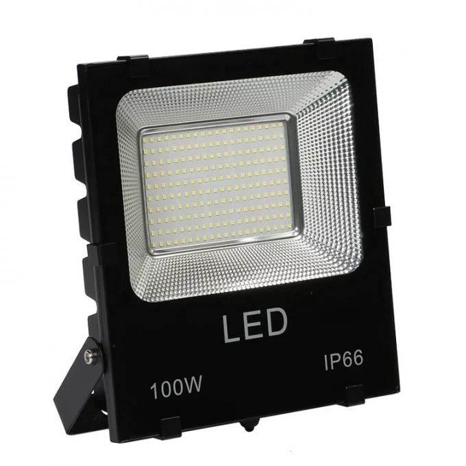 Tempered Glass Lens Outdoor LED Flood Lights 100 Watt IP65 Die Casting Aluminum 0
