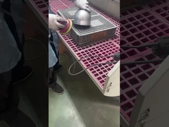 Die-casting Aluminum Lighting Fixtures Production Workshop——Grinding And Drilling Process