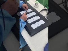 The inside of the solar integrated street light is being welded. Hot sale in European market.