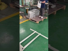 Customized floodlights are being assembled and produced.