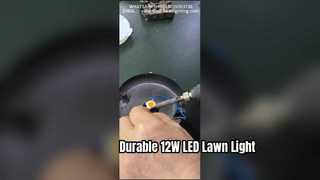 12W Led Lawn Light With Die-casting Aluminum Housing Used In Parks And Roads.