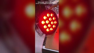 80W RGW Led Flood Light With Color And Power Switch Used In Parks.