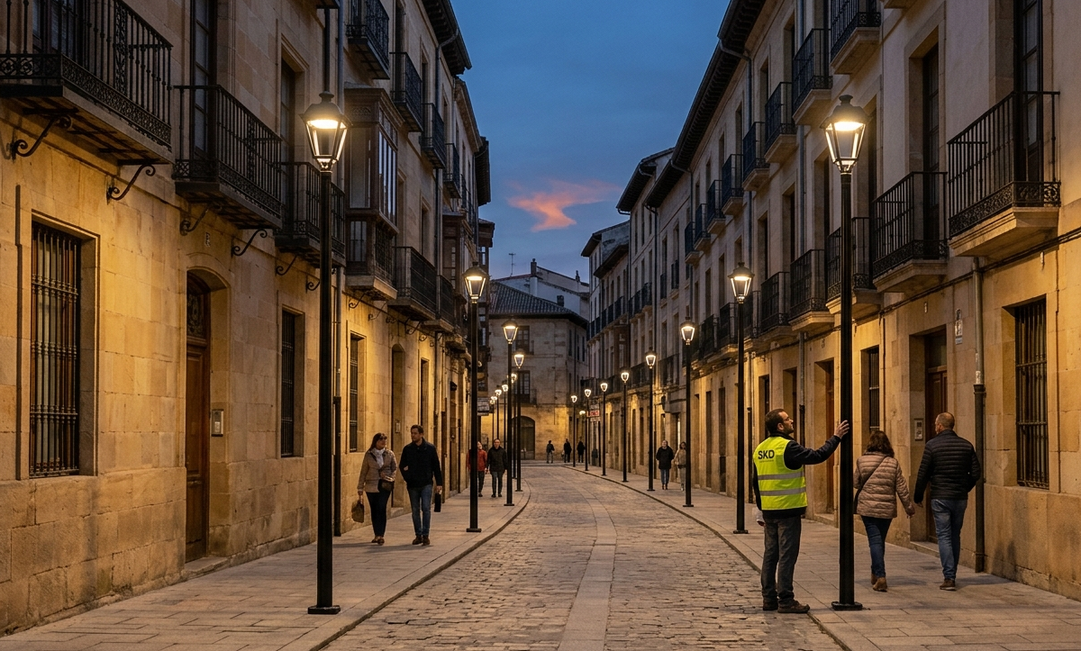 Latest company blogs about Sustainable Urban Renewal: High-Efficiency Courtyard Lights Deployed in Spain.