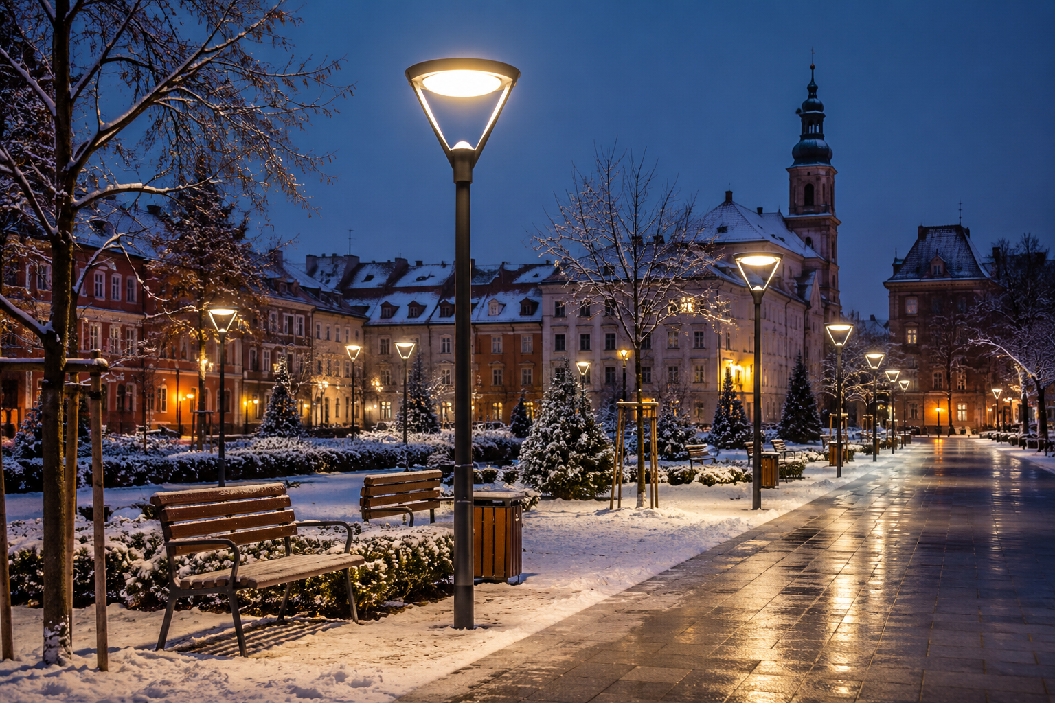 Latest company blogs about How Can Public Walkway Lighting Balance Weather Resistance and Maintenance Costs? A New Option for Municipal Projects in Poland