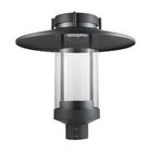 IP65 Waterproof Black Housing Garden Light Fixtures 30W-80W