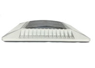100W 150W LED Canopy Light IP65 16500LM White Finish CE For Parking Structures