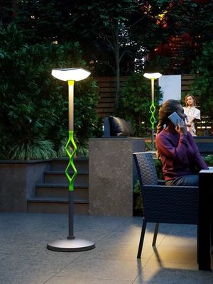 Remote Control Waterproof Outdoor 8 Watt Movable Solar LED Garden Light