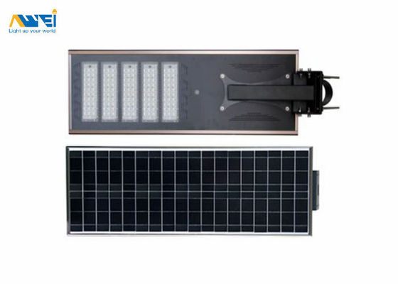 100W Lamparas Integrated Solar Street Light Outdoor Lighting 160lm/w 5 Years Warranty Waterproof IP67 For Road And Highway