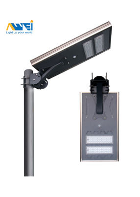 Integrated Solar Street Light Outdoor IP65 Bright 40W Solar Power With Motion Sensor For Streets And Parks